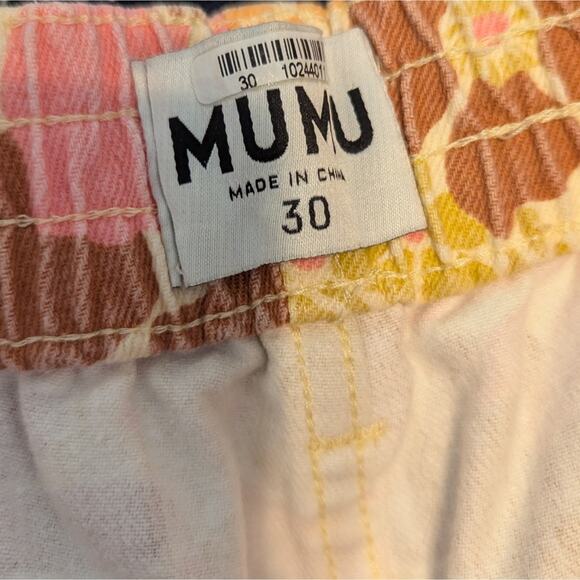 Show Me Your MuMu Retro Garden Windsor Wide Leg Pants Size 30 - Picture 6 of 8